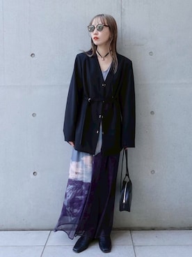 MARTEさん(レディース・157cm)の冬コーディネート