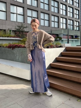 MARTEさん（レディース・163cm）の冬コーディネート