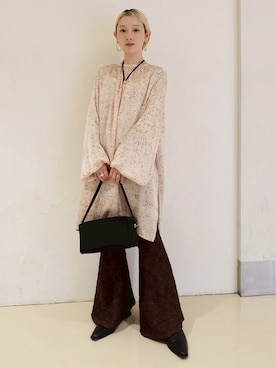 「sahara（サハラ）のアイテム」を使った、MARTEさん（レディース・153cm）の春コーディネート