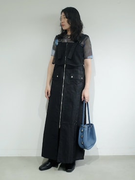 MARTEさん（レディース・159cm）の春コーディネート