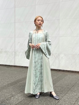 「sahara（サハラ）のアイテム」を使った、MARTEさん（レディース・153cm）の夏コーディネート