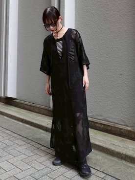 「SYKIA」｜MARTEさん（レディース・158cm）の夏コーディネート