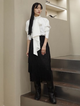 MARTEさん（レディース・158cm）の夏コーディネート