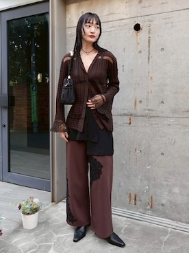 MARTEさん（レディース・168cm）の冬コーディネート