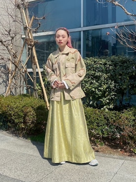 MARTEさん(レディース・163cm)の春コーディネート