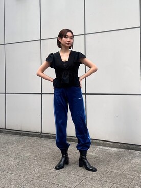 「SYKIA（シキア）のアイテム」を使った、MARTEさん（レディース・162cm）の冬コーディネート