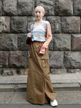 MARTEさん（レディース・153cm）の冬コーディネート