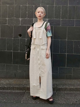 「SYKIA（シキア）のアイテム」を使った、MARTEさん（レディース・153cm）の冬コーディネート