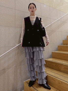 MARTEさん（レディース・158cm）の春コーディネート