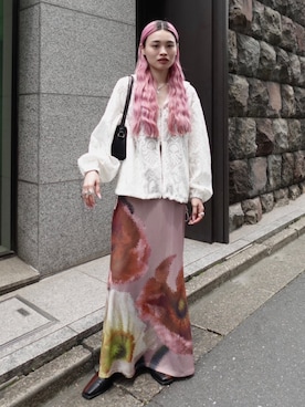 MARTEさん(レディース・163cm)の夏コーディネート