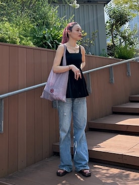「MARTE（マルテ）のアイテム」を使った、MARTEさん（レディース・163cm）の夏コーディネート