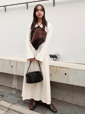 MARTEさん（レディース・162cm）の冬コーディネート