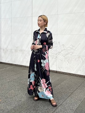 MARTEさん(レディース・153cm)の夏コーディネート