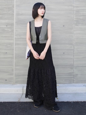 MARTEさん(レディース・162cm)の夏コーディネート