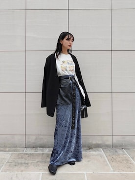 MARTEさん(レディース・156cm)の秋コーディネート