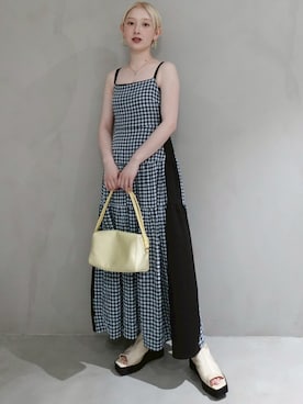 MARTEさん(レディース・153cm)の夏コーディネート