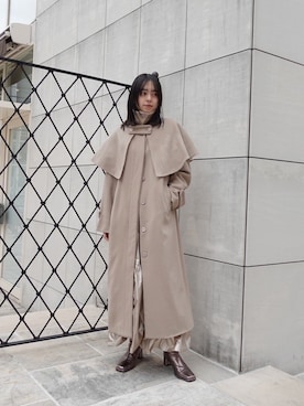 MARTEさん（レディース・162cm）の冬コーディネート