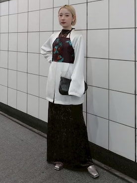 MARTEさん（レディース・153cm）の冬コーディネート