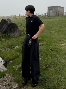 「KAIKO（カイコー）のアイテム」を使った、かやさん（メンズ・168cm）の夏コーディネート
