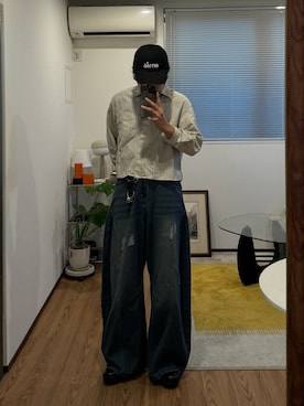 「アイテム（キーケース/キーアクセサリー）」を使った、かやさん（メンズ・168cm）の秋コーディネート