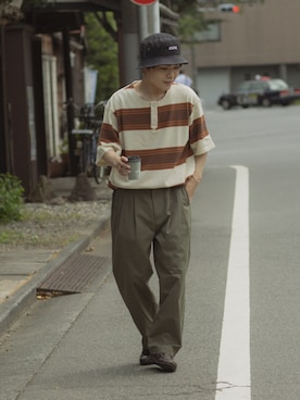 「URBAN RESEARCH Sonny Label（アーバンリサーチサニーレーベル）のアイテム」を使った、かやさん（メンズ・170cm）の夏コーディネート