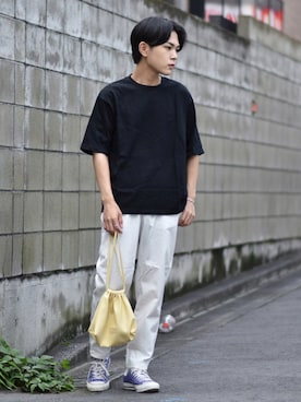 かやさん（メンズ・170cm）の夏コーディネート