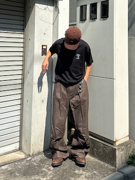 「アイテム（キーケース/キーアクセサリー）」を使った、かやさん（メンズ・168cm）の夏コーディネート