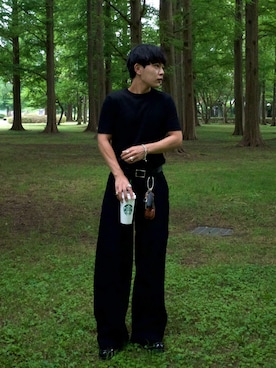 「KAIKO（カイコー）のアイテム」を使った、かやさん（メンズ・168cm）の夏コーディネート