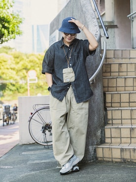 かやさん（メンズ・168cm）の夏コーディネート