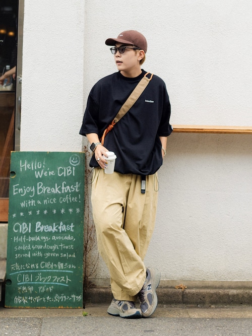 セール】オーバーサイズ裾ドローコードT（Tシャツ/カットソー