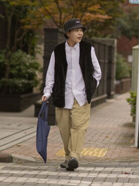 ベストを使った シティーボーイ の人気ファッションコーディネート Wear