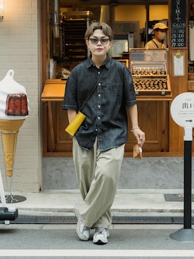 かやさん（メンズ・168cm）の夏コーディネート