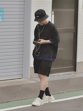 「niko and...（ニコアンド）のアイテム」を使った、かやさん（メンズ・170cm）の春コーディネート