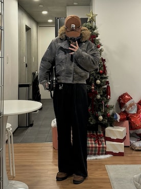 「おでかけコーデ」｜「アイテム（ジャケット/アウター）」を使った、かやさん（メンズ・168cm）の冬コーディネート