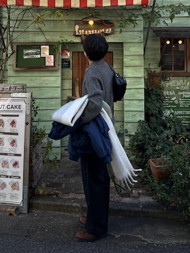 「Timberland（ティンバーランド）のアイテム」を使った、かやさん（メンズ・168cm）の冬コーディネート