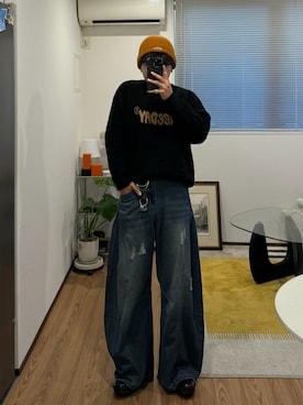 「アイテム（キーケース/キーアクセサリー）」を使った、かやさん（メンズ・168cm）の秋コーディネート