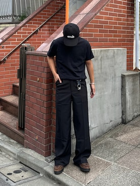 「アイテム（キーケース/キーアクセサリー）」を使った、かやさん（メンズ・168cm）の秋コーディネート