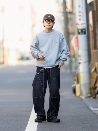 C6832 RERACSウォームスウェット×デニムコーデ 1710375704_320.jpg
