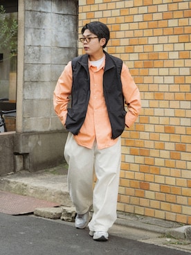 「EDWIN（エドウィン）のアイテム」を使った、かやさん（メンズ・168cm）の春コーディネート