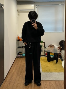 「アイテム（キーケース/キーアクセサリー）」を使った、かやさん（メンズ・168cm）の秋コーディネート