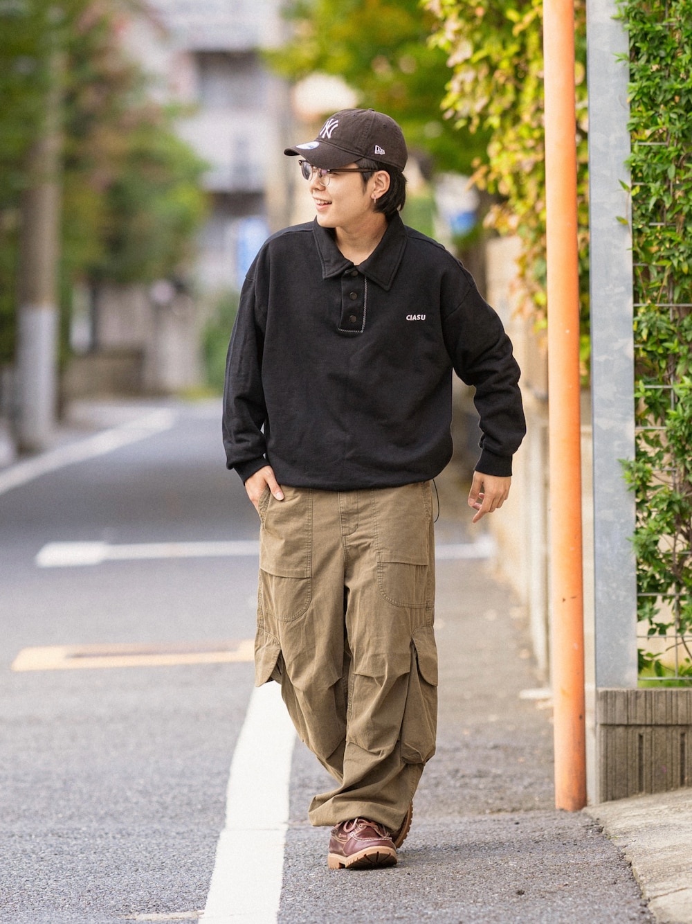 entire studiosデニムジャケットとカーゴパンツセット entire studios