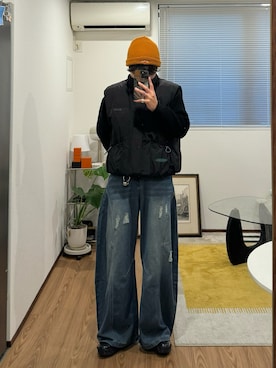 「アイテム（キーケース/キーアクセサリー）」を使った、かやさん（メンズ・168cm）の秋コーディネート