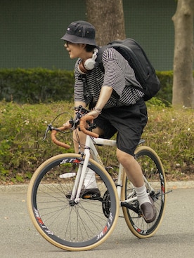 「シティボーイ」｜かやさん（メンズ・170cm）の夏コーディネート