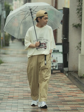 かやさん（メンズ・170cm）の夏コーディネート