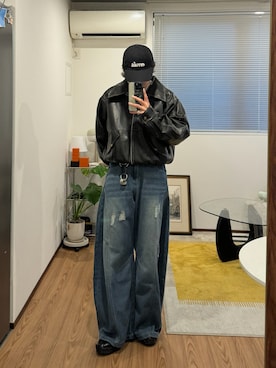 「アイテム（キーケース/キーアクセサリー）」を使った、かやさん（メンズ・168cm）の秋コーディネート