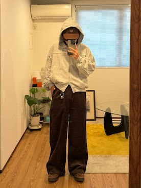 「アイテム（キーケース/キーアクセサリー）」を使った、かやさん（メンズ・168cm）の秋コーディネート