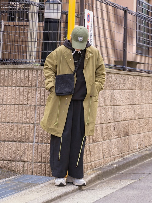 agnes b.（アニエスベー） パーカー ロゴプリント コットン スウェット