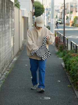 かやさんの「【Slyde】LOGO FLEECE CAP」を使ったコーディネート