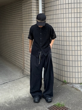「SHINYAKOZUKA（シンヤコヅカ）のアイテム」を使った、かやさん（メンズ・168cm）の夏コーディネート