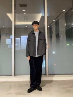 「PENDLETON（ペンドルトン）のアイテム（ジャケット/アウター）」を使った、ノリさん（メンズ・178cm）の秋コーディネート
